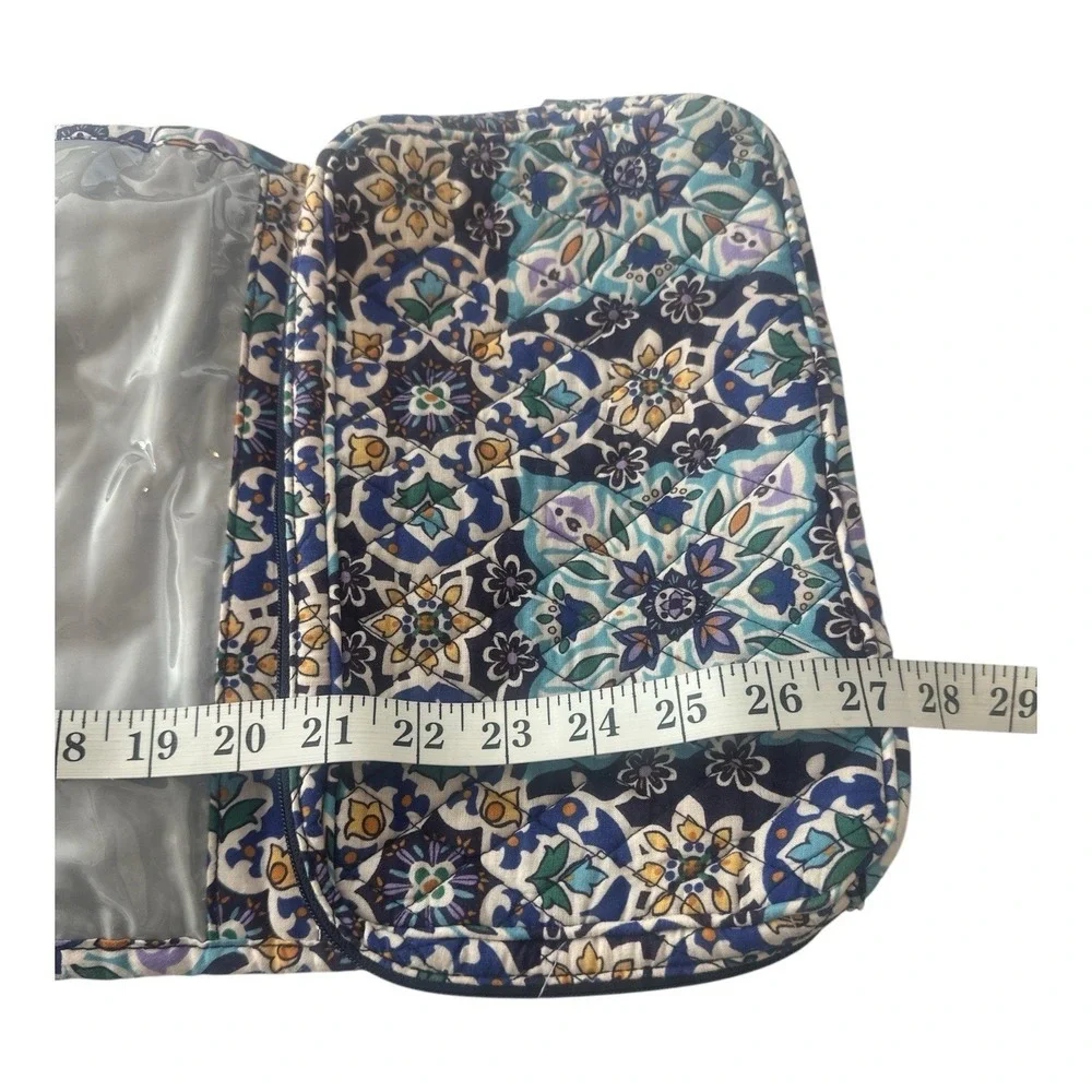 Vera Bradley Hanging Organizer Makeup Bag Travel Vacation